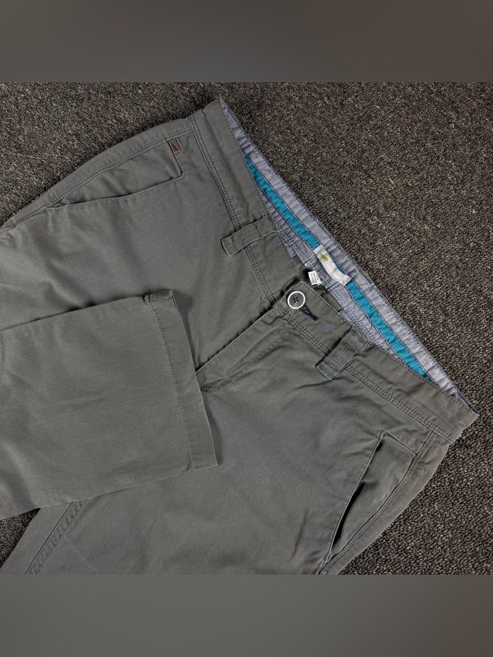 Horny Toad - Gray Cotton Pants Womens Sz 6 Low/Mid Rise Gorpcore Hiking Outdoor
